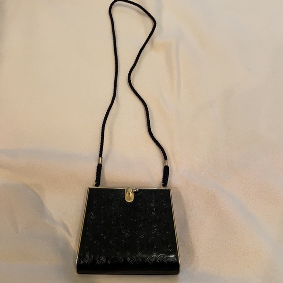 Linea Doppio Firenze Vintage Clutch with Crossbody Option - Picture 5 of 5